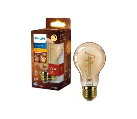 LED osvetlenie LED Stmievateľná žiarovka VINTAGE Philips A60 E27/3,1W/230V 1800K 872110304901800