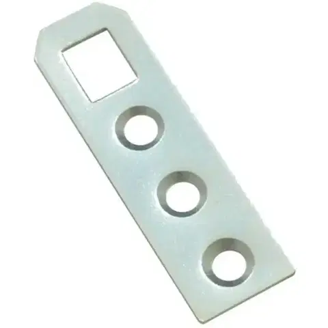 Príslušenstvo k nábytku Oko rozmer: 50x15x1,0mm farba: pozink biela 6 ks