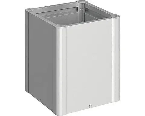 Truhlíky Biohort Hrantík BIOHORT Belvedere 54,7 x 54,7 x 61 cm (strieborná metalíza)
