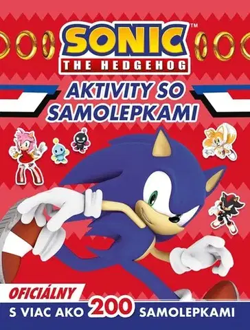 Pre deti a mládež - ostatné Ježko Sonic - Aktivity so samolepkami - Kolektív autorov