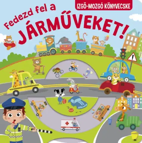 Leporelá, krabičky, puzzle knihy Fedezd fel a járműveket!