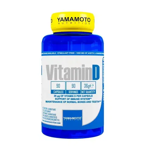 Vitamín D Vitamin D 25 mcg - Yamamoto 90 kaps.