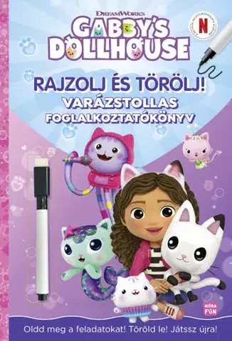Pre dievčatá Gabi - Rajzolj és törölj! - varázstollas