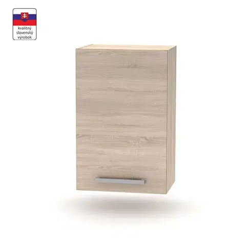 Kuchynské horné skrinky KONDELA Nova Plus NOPL-024-OH kuchynská skrinka dub sonoma