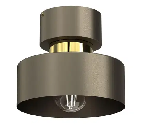 Svietidlá  Stropné svietidlo MARTI 1xE27/15W/230V mosadz/zlatá 9923