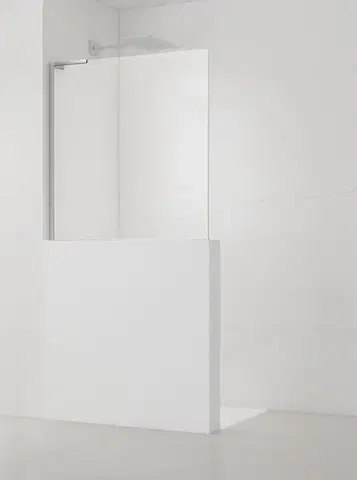 Sprchové dvere Sprchová zástena SAT walk-in 120 cm na zníženú priečku SATBWIS120ZAVL SATBWIS120ZAVL