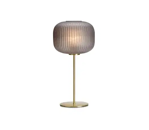 Lampy Markslöjd 107820 - Stolná lampa SOBER 1xE27/60W/230V mosadz 107820