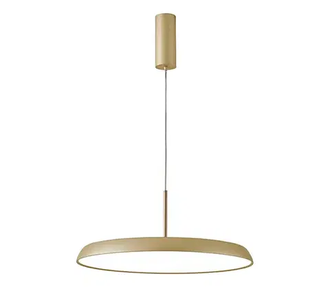 Svietidlá Viokef Lighting LED luster na lanku ART LED/41W/230V zlatý 4303400