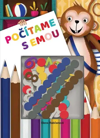 Leporelá, krabičky, puzzle knihy Počítame s Emou - Elena Rabčanová