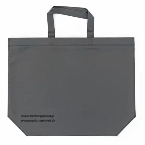 Dekorácie a bytové doplnky Taška 52x40x16 sivá
