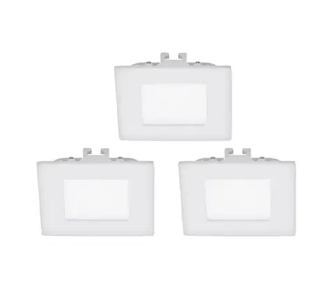 LED osvetlenie Eglo 94733 - SADA 3x LED podhľadové svietidlo FUEVA 1 LED/2,7W/230V 94733