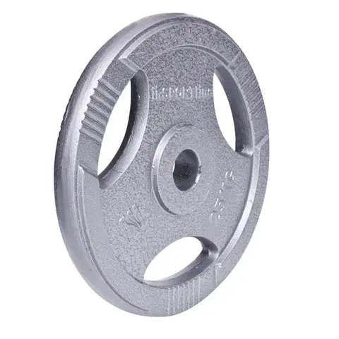Závažia k činkám Liatinový olympijský kotúč inSPORTline Hamerton 25 kg 50 mm