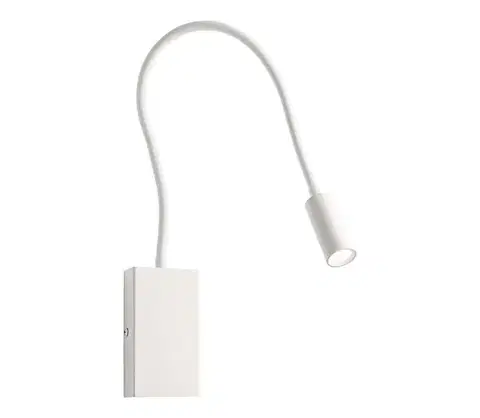 Svietidlá Redo 01-2754 - LED Flexibilná lampička WALLIE LED/3W/230V USB CRI 90 biela 01-2754