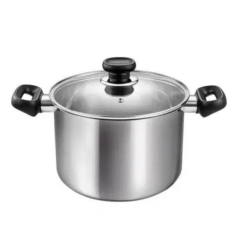 Hrnce Kinekus Hrniec BRAVA s pokrievkou 22cm, 5,5L