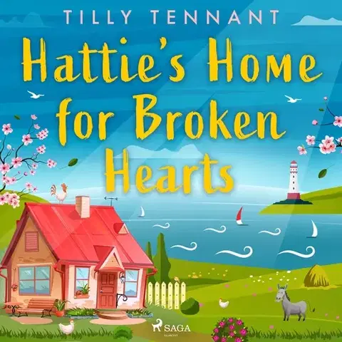 Romantická beletria Saga Egmont Hattie's Home for Broken Hearts (EN)