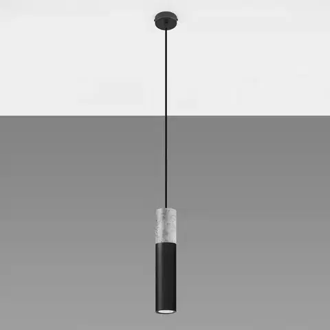 Lampy nad stôl do jedálne Závesná lampa Pennala 1 čierna