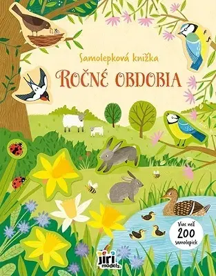 Nalepovačky, vystrihovačky, skladačky Samolepková knižka - Ročné obdobia