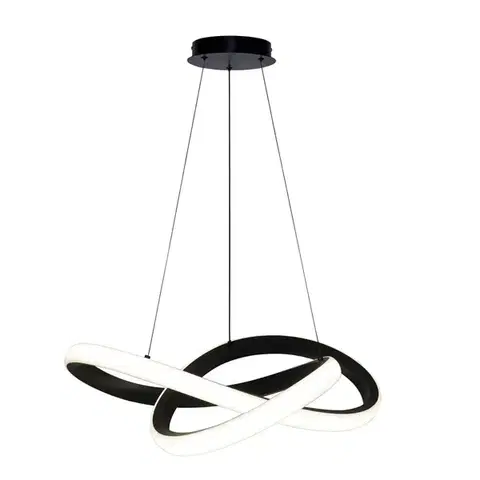 Stropná svetla SPLOT lampa wisząca czarny 28W LED 3000, 4000, 6000K osłonka biała