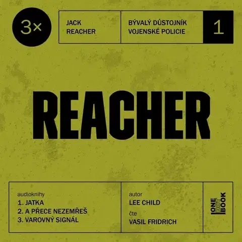 Detektívky, trilery, horory OneHotBook 3x Reacher 1