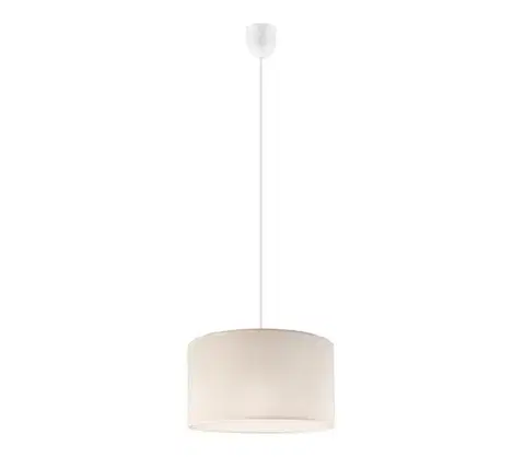 Svietidlá  Luster na lanku SIRJA 1xE27/60W/230V krémová LM-1.185/KREM