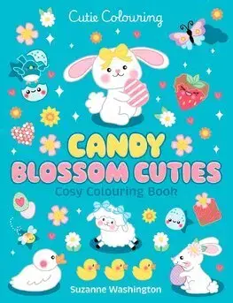 Nalepovačky, vystrihovačky, skladačky Candy Blossom Cuties - Scholastic