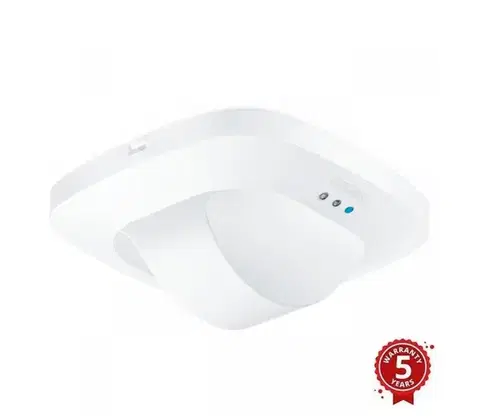 Svietidlá Steinel 059477 - Prezenčný hlásič Dual HF KNX biela 059477