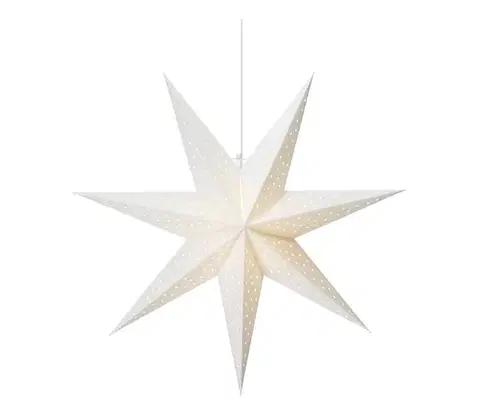 Vianočné dekorácie Markslöjd 704900 - Vianočná dekorácia CLARA 1xE14/6W/230V 75 cm biela 704900