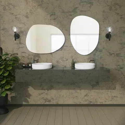 Zrkadlá Dekoratívne zrkadlo Gusto Mirror - Black