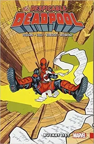 Cudzojazyčná literatúra Despicable Deadpool 2 Bucket List - Duggan Gerry,Matteo Lolli