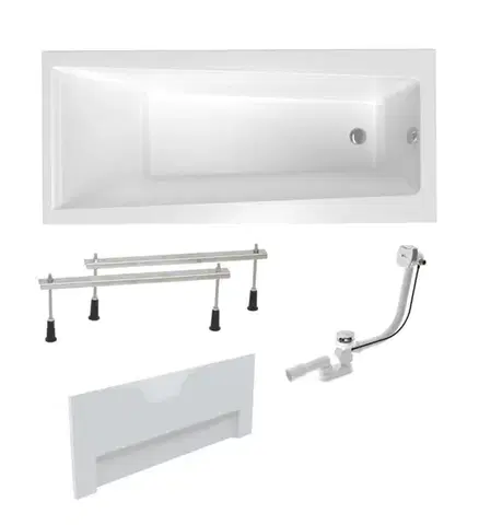 Vane Obdĺžniková vaňa Laguna Idea Plus 170x75 cm akrylát ľavá aj pravá SIKOID1700APNPC SIKOID1700APNPC