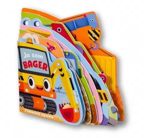 Leporelá, krabičky, puzzle knihy Ja som bager! Tvarované leporelo - Matthew Scott