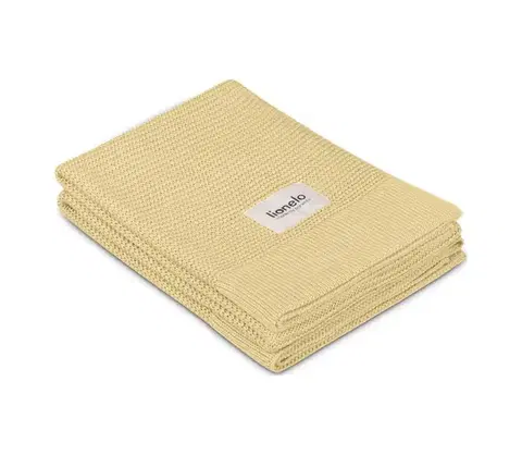 Deky Lionelo - Bambusová deka BAMBOO BLANKET 75x100 cm citrónovo žltá 5903771707107
