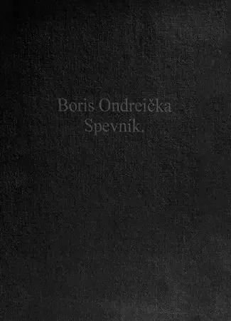 Hudba - noty, spevníky, príručky Spevník - Boris Ondreička