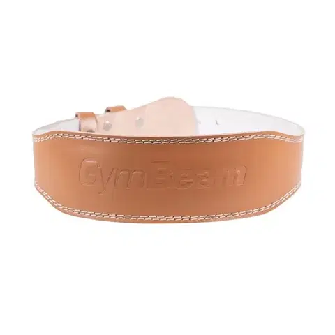 Opasky na cvičenie GymBeam Fitness opasok celokožený brown  L