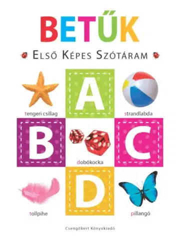 Leporelá, krabičky, puzzle knihy Betűk – Első képes szótáram