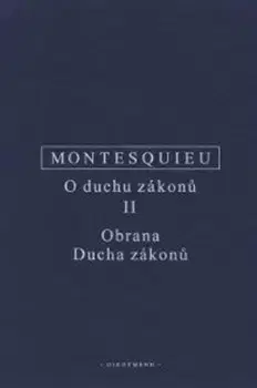 Filozofia O duchu zákonů II. - Charles Montesquieu