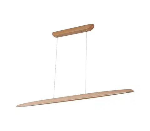 Svietidlá  LED Luster na lanku LED/26W/230V 4000K 150 cm buk/masív WRL0322