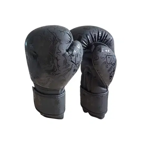 Boxerské rukavice Detské boxerské rukavice inSPORTline Bamzy čierna - 4 oz