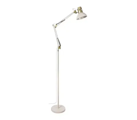 Lampy Rabalux 2197 - Stojacia lampa ARISTEO 1xE27/40W/230V krémová/zlatá 2197