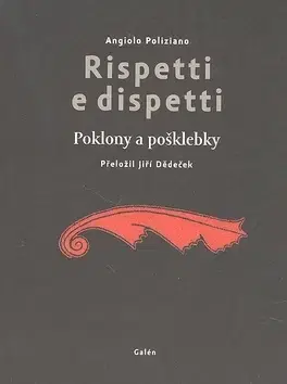 Poézia Rispetti e dispetti - Poliziano Angiolo