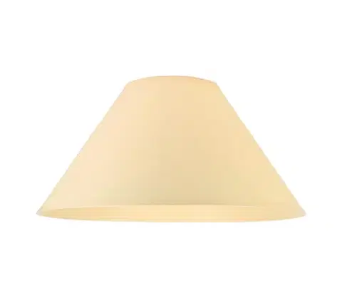 Predlžovacie káble  Náhradné tienidlo k stolnej lampe E14 21x11 cm žltá 5907687449922
