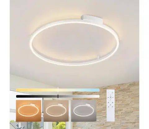 Svietidlá BRILAGI - stmievateľné LED svietidlo PORTOFINO LED/60W/230V, pr. 80 cm, biela + DO BRI520