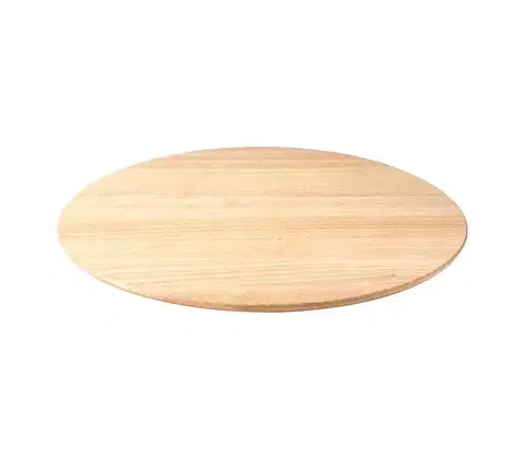 Dosky na krájanie Continenta C3015 - Otočný podnos 46x3,5 cm gumovník C3015