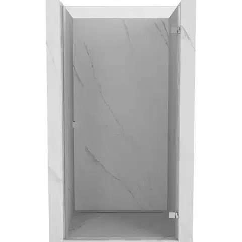 Sprchovacie kúty MEXEN/S - Lunar-B sprchové dvere krídlové pravé 80, transparent, chróm 832-080-000-01-00-P