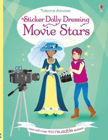 Nalepovačky, vystrihovačky, skladačky Sticker Dolly Dressing Movie Stars - Fiona Watt,Arrowsmith Vicky