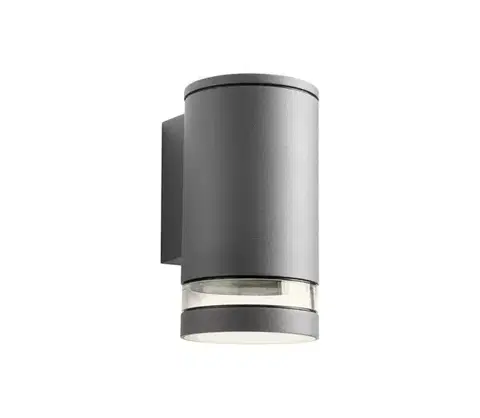 Svietidlá Redo 90517 - Vonkajšie nástenné svietidlo CARGO 1xGU10/28W/230V IP54 antracit 90517