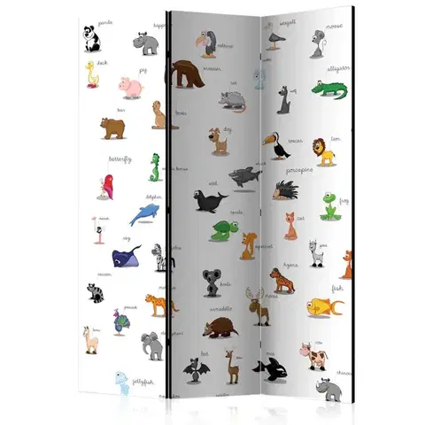 Paravány Paraván animals (for children) Dekorhome