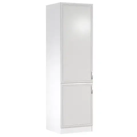 Kuchynské skrinky stojace Kuchynská Skrinka Sycylia D60zl L Biely/Dub Lancelot