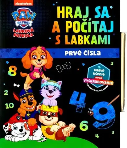 Pre deti a mládež - ostatné Labková patrola - Hraj sa a počítaj s labkami - Kolektív autorov,Olga Marčeková