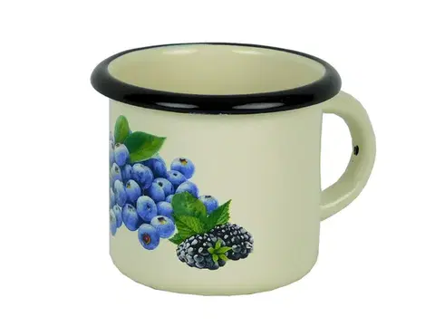 Hrnčeky, šálky, podšálky MAKRO - Hrnček 0,25 Čučoriedka